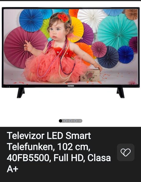 TV Smart Wi-Fi Telefunken 102cm